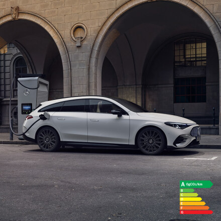 Nouveau CLA Shooting Brake 100% Électrique