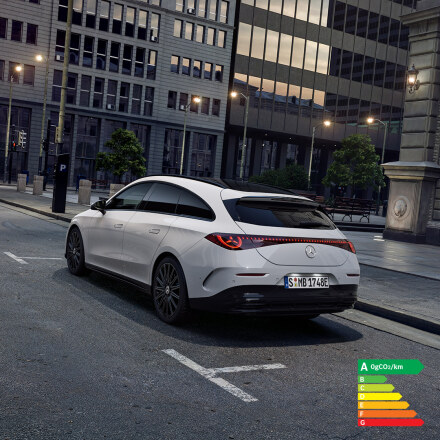 Nouveau CLA Shooting Brake 100% Électrique